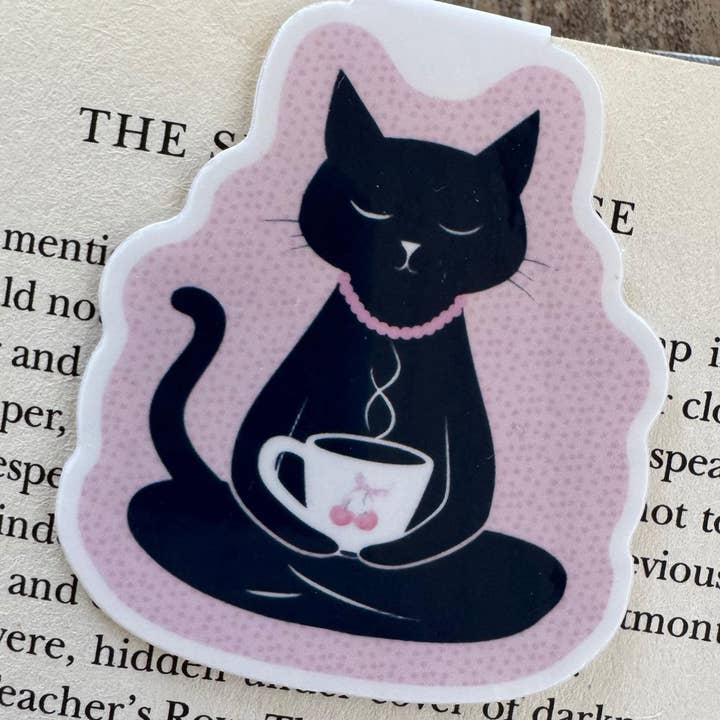 Zen Kat Magnetische Boekenlegger voor wholesale door Readers Gonna Read