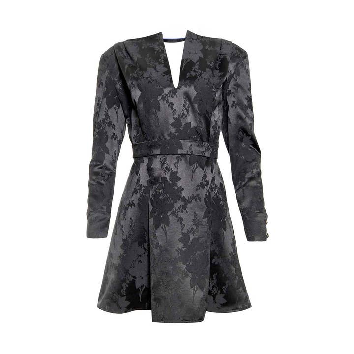 Viola zwarte jurk voor wholesale door ADIBA