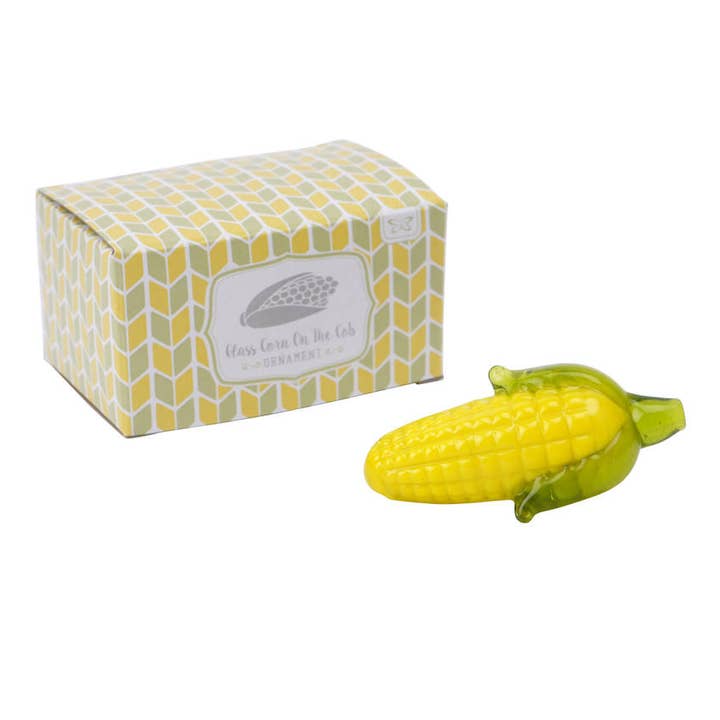 CGB Giftware – wholesale Decorative tabletop object – Glass Corn On The Cob1