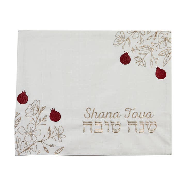 Rosh Hashanah Challah-dækken, poly med guldbroderi, for engroshandel hos Rite lite