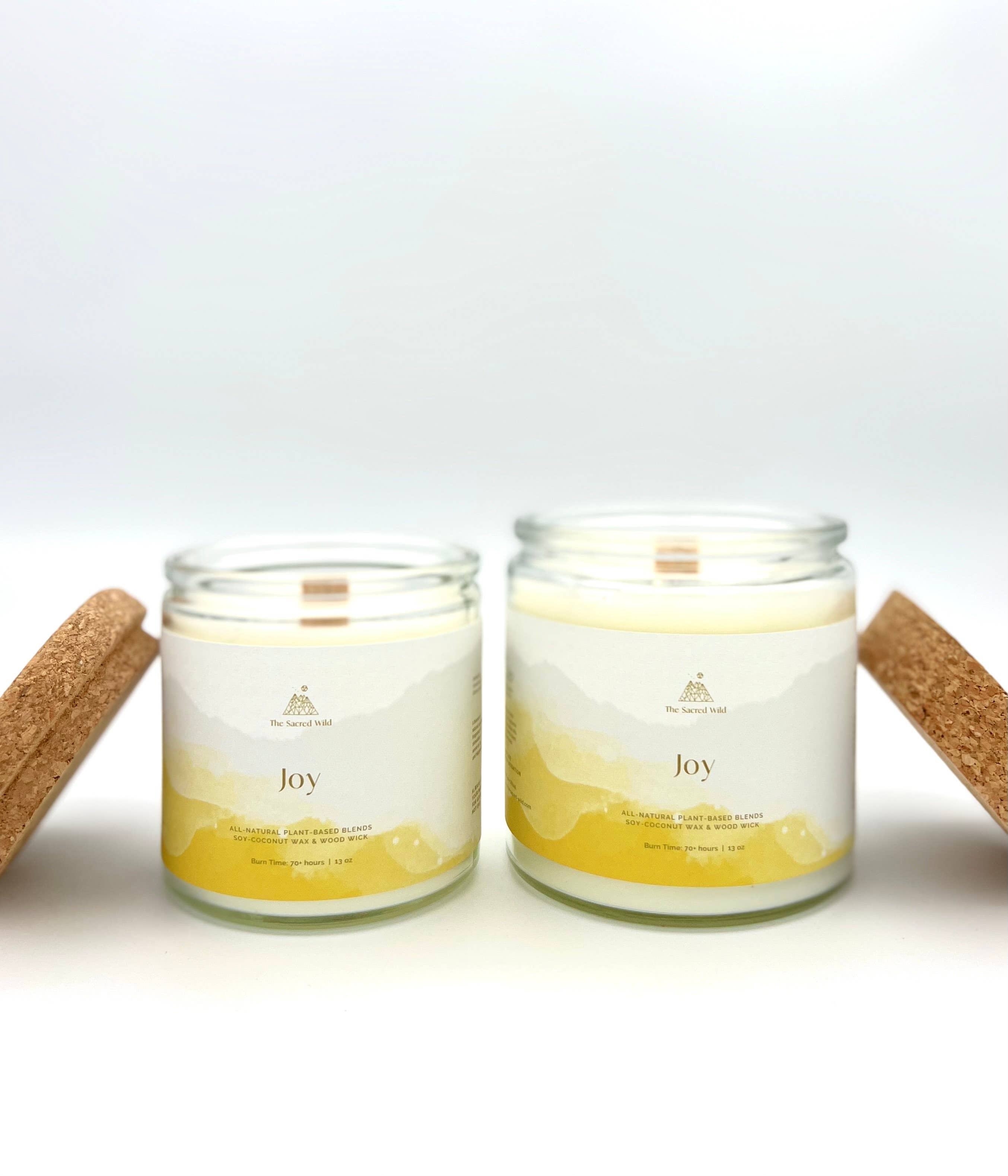The Sacred Wild Candle Co - Wholesale Jar/Filled Candle - Joy Intention Candle9