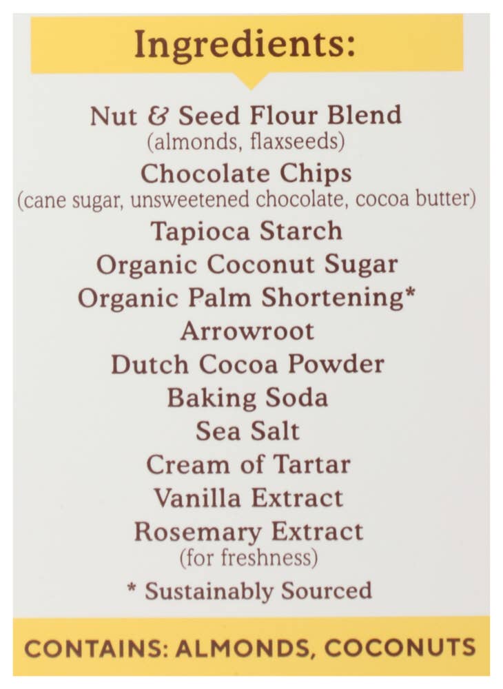 KeHE Distributors, LLC - Wholesale Cookie - Simple Mills Cookies Crunchy Double Chocolate 5.5 oz4