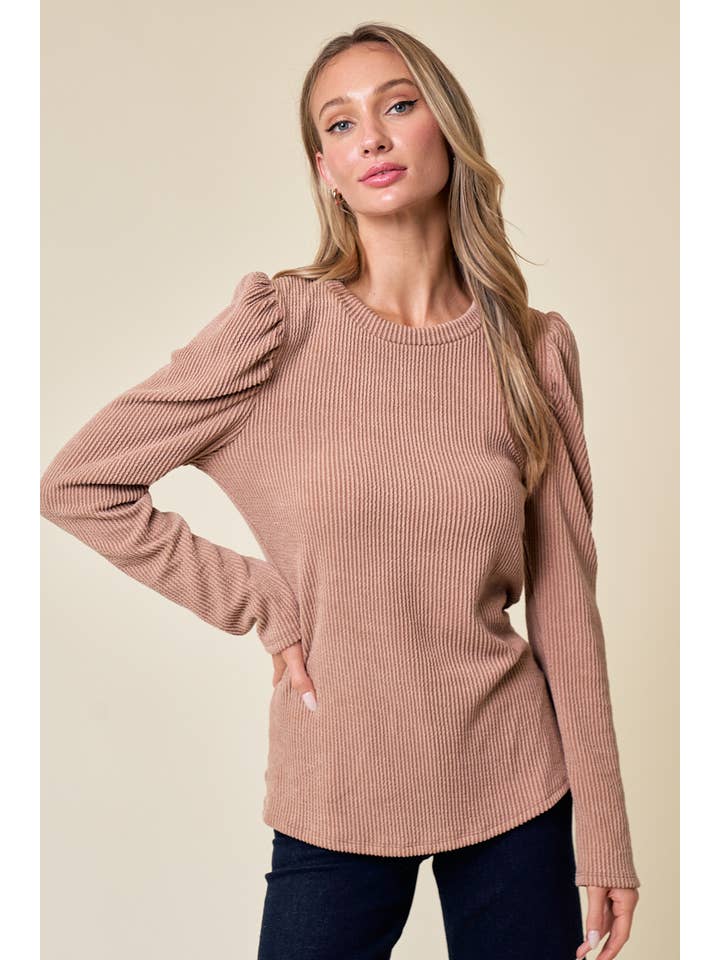 lovely melody - Wholesale Knit Top - Women's - LMT4604-Cece Solid Long Sleeve Top7