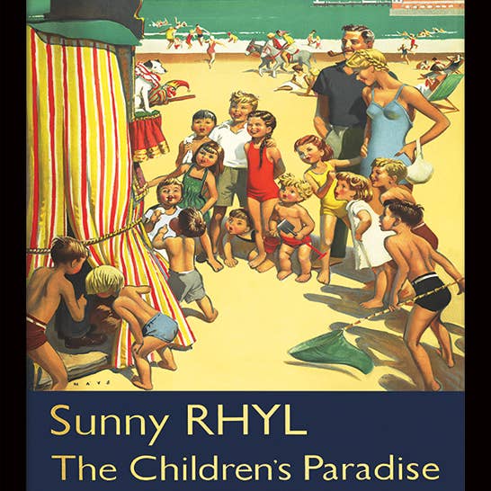 Rhyl (Punch & Judy) Art Print for wholesale by The Art Group