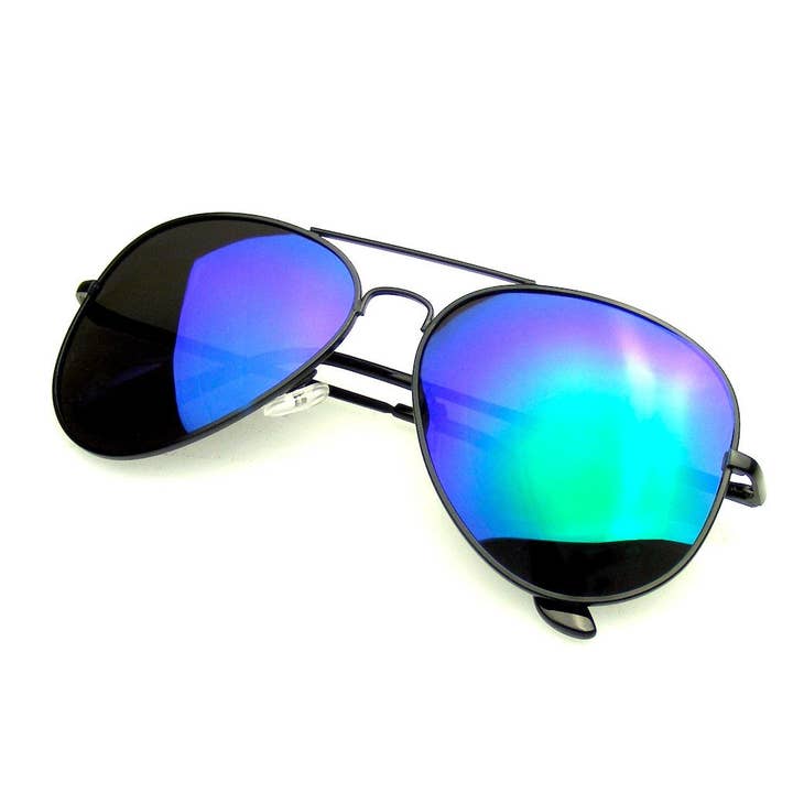 Emblem Eyewear - Wholesale Sunglasses - Unisex - Emblem Eyewear - Full Mirror Flash Mirrored Polarized