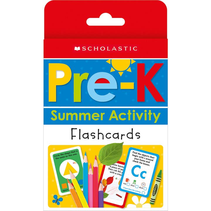 PreK Summer Activity Flashcards: Early Learners for wholesale by Scholastic