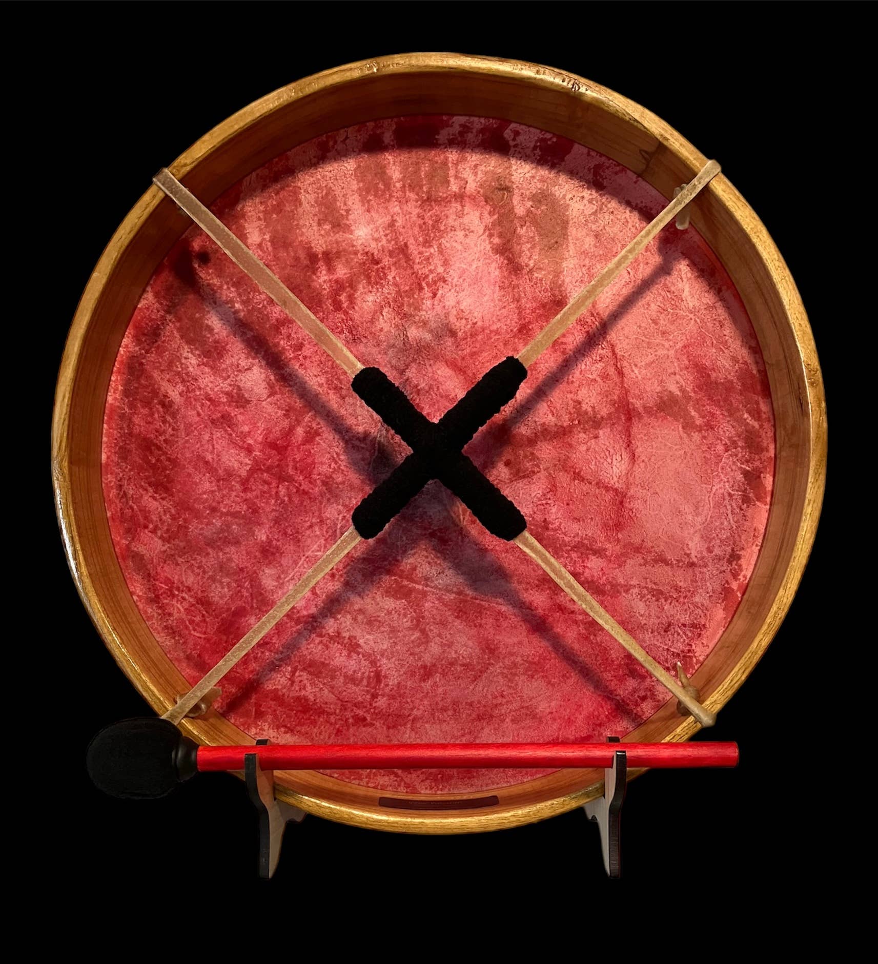 inRhythm - Wholesale Sculpture - Celtic Knot Shaman Drum +Display Stand and Carry Bag option1