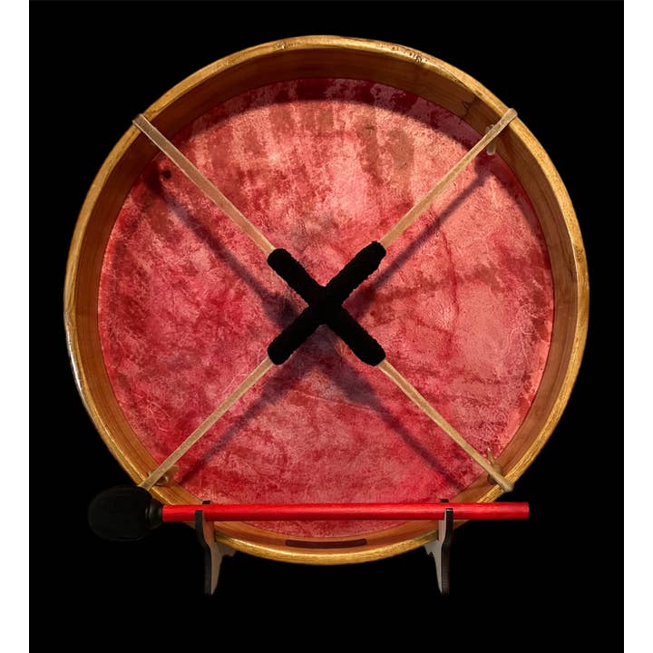 inRhythm - Wholesale Sculpture - Celtic Knot Shaman Drum +Display Stand and Carry Bag option1