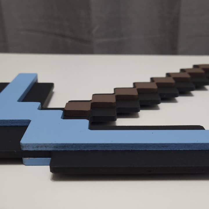WOODENdog – Engroshandel Trælegetøj - Børn – Træ diamant hakke - Minecraft udgave
