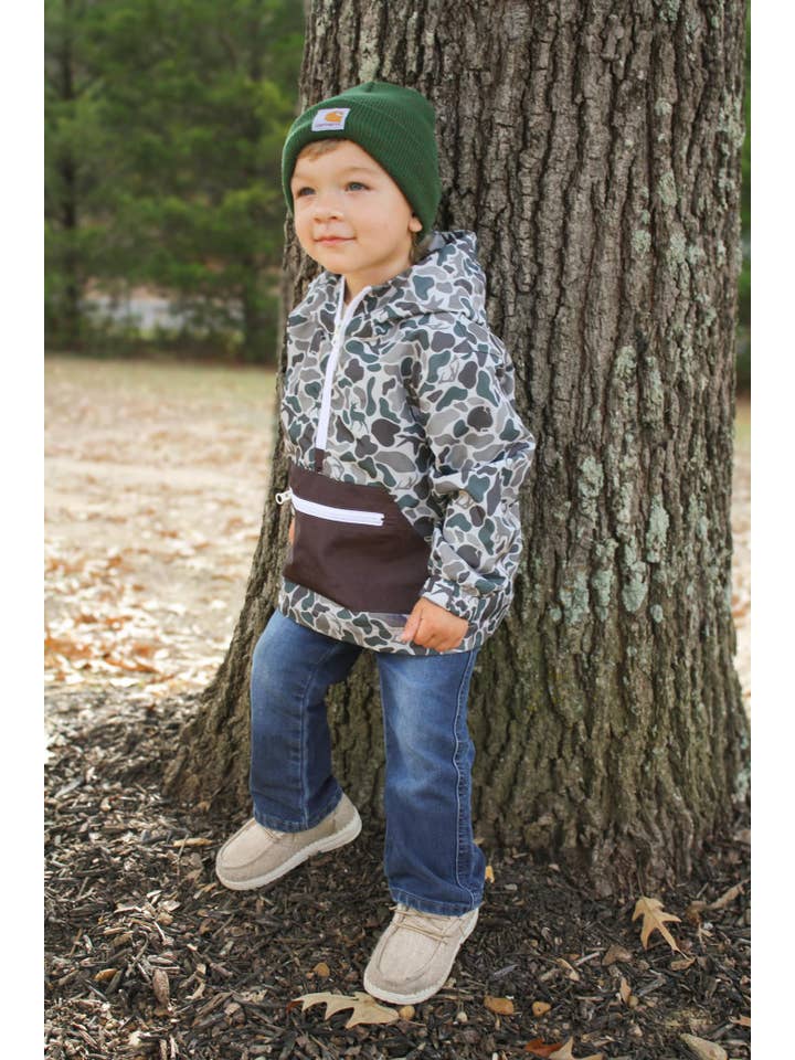 Southern Refinery - Wholesale Raincoat - Kids - Camo rain jacket / boys clothing / boys jacket /fall clothes1