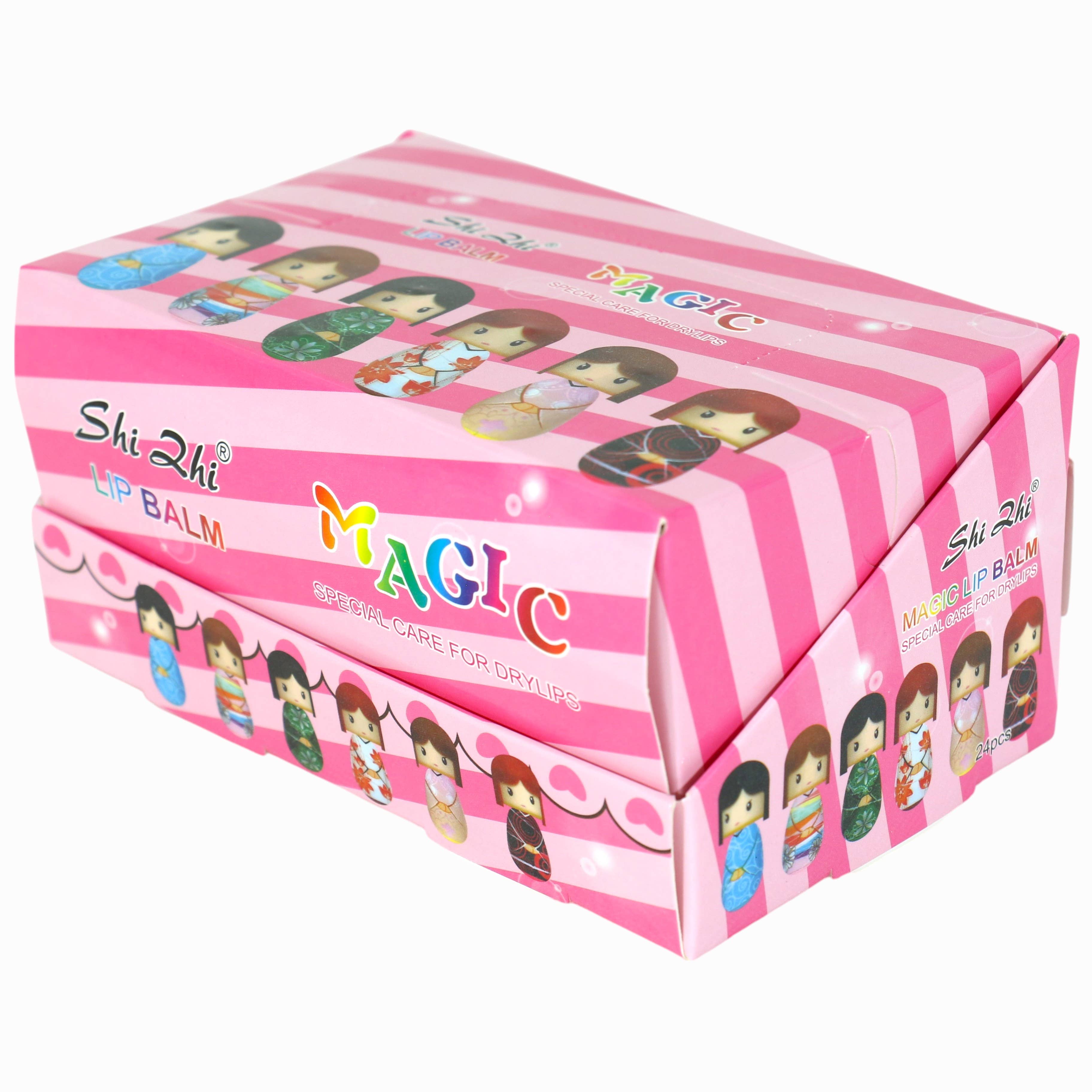 ASSORTED Doll Cartoon Lip Balm LB2322-17 (24PC) for wholesale on Faire8