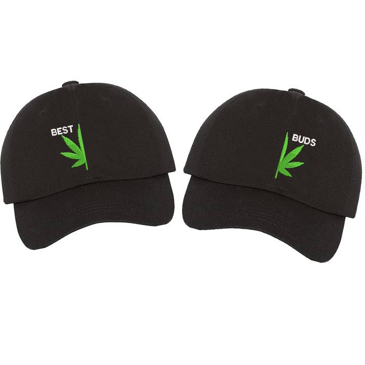 DSY Lifestyle - Wholesale Baseball Cap - Unisex - Best Buds Baseball Hat - Set