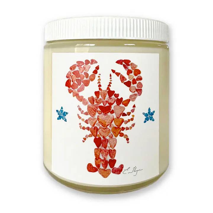 Coastal candle | Red Lobster candles for wholesale by Love Rocks Me®