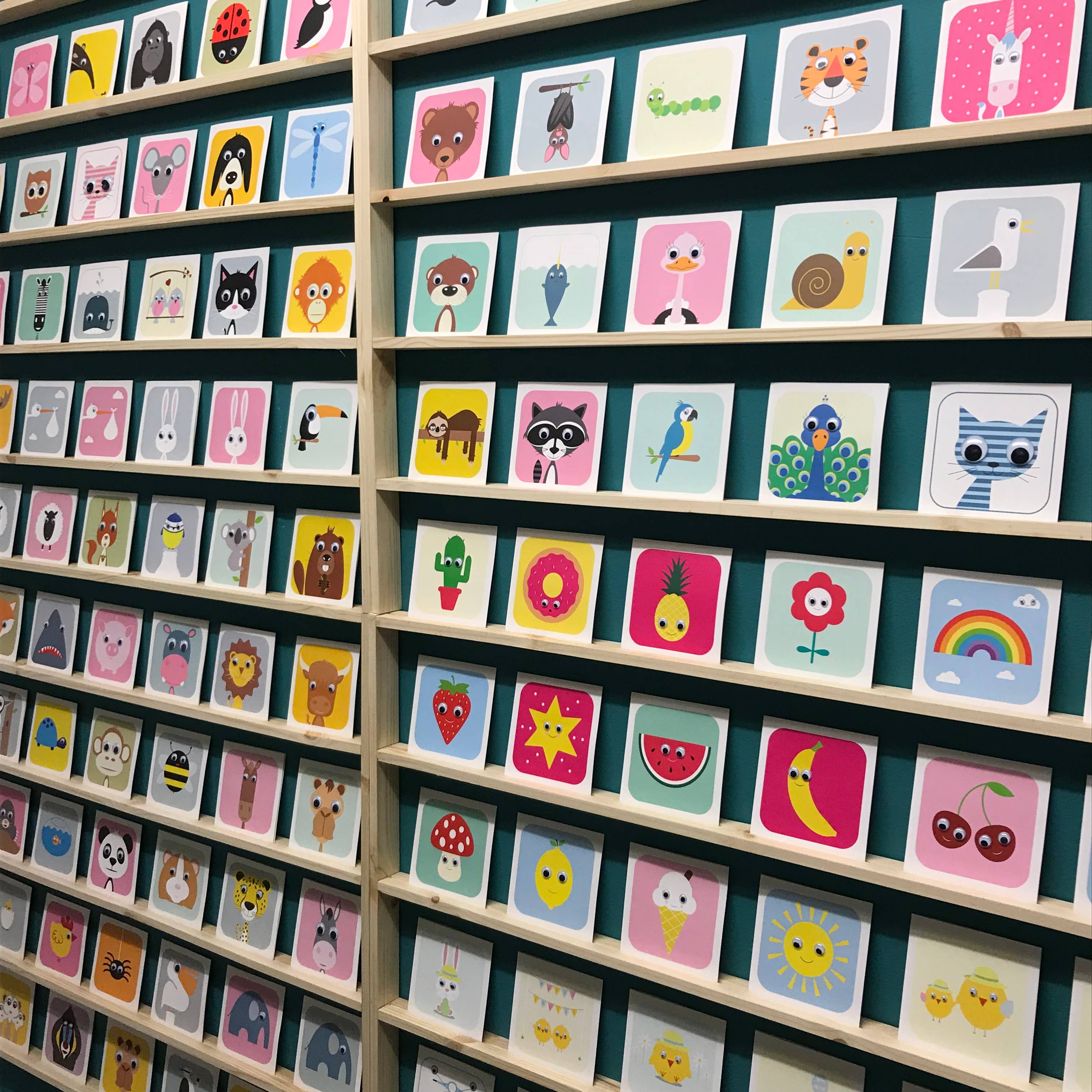 Stripey Cats Cards - Wholesale Birthday Card - Chicken Birthday Card | Kids Card | Easter Cards | Farmyard6