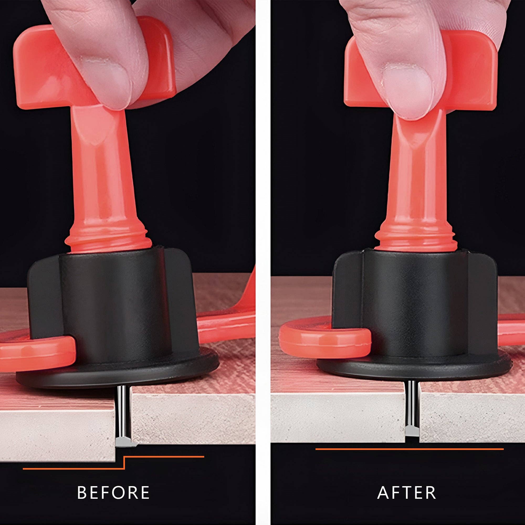 Ledsone – wholesale Tool set – Tile Leveling System T-Shape Kit Reusable Leveler Wrenches ~53666