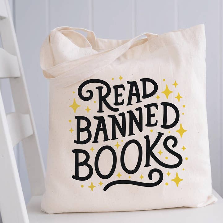 Läs Banned Books Tygväska för wholesale av Chapter & Craft Studio