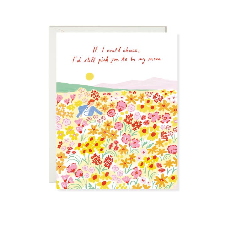 Karen Schipper - Wholesale Mother's Day Card - Picking Mom