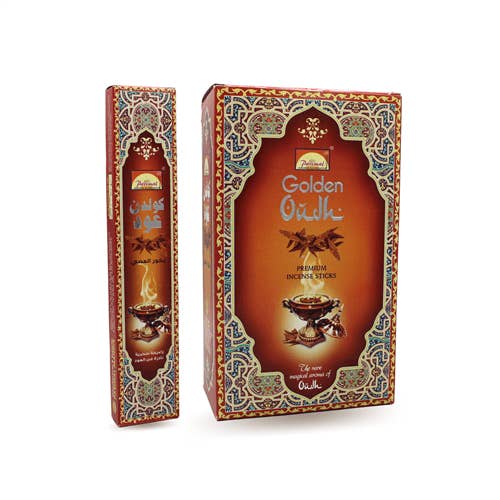 Green Tree - Wholesale Incense - Parimal Golden Oudh Incense 15 Gr