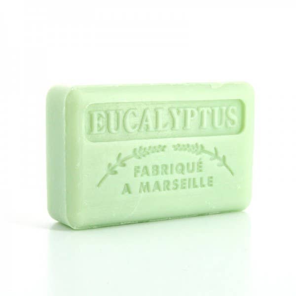 Au Savon de Marseille - Wholesale Bar Soap - Eucalyptus - French soap with organic shea butter 125g