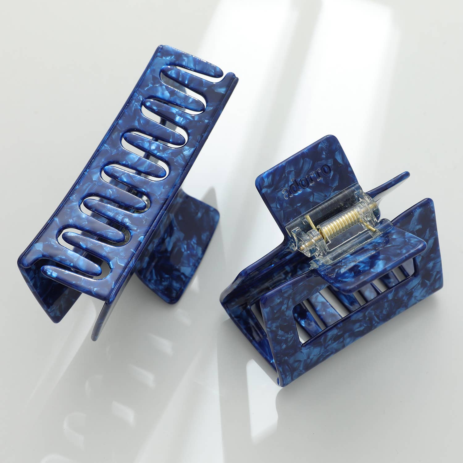Blandad Denimblå stor - Blandade klämspännen för wholesale på Faire2