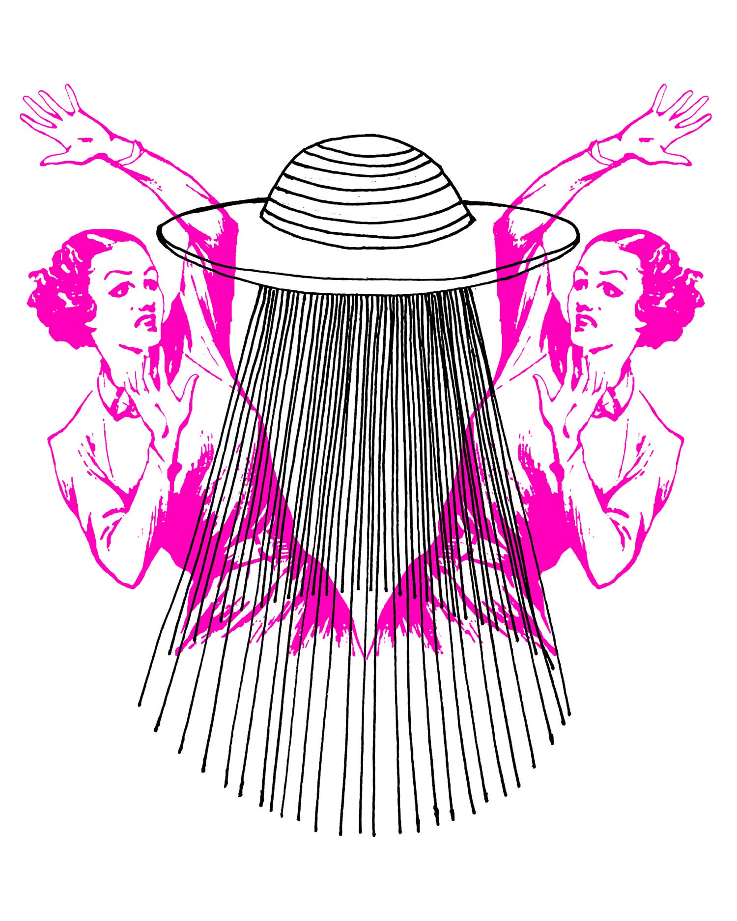 Go To Devil - Wholesale Screen Printed T-Shirt - Women's - UFO Ladies Joan Heavyweight Muscle Tee7