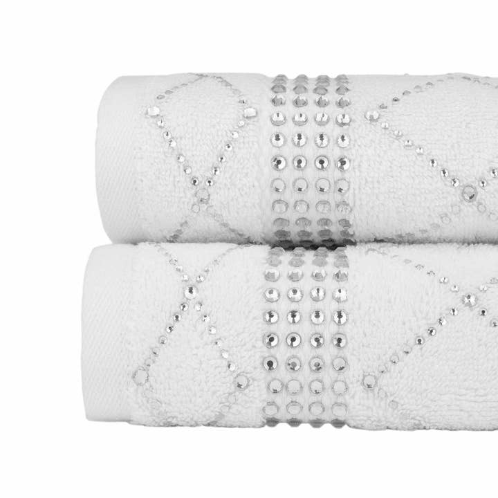 Sparkles Home – Großhandel Händehandtücher – Atlas Rhinestone Handtuch (2er-Set)9