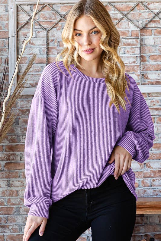 HEIMISH - Wholesale Tunic - Women's - ET7470-10 PUFF SLEEVE SOLID20