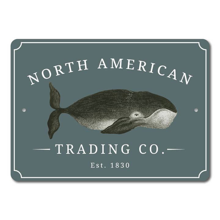 North American Trading Company Sign for wholesale by Lizton Sign Shop, Inc