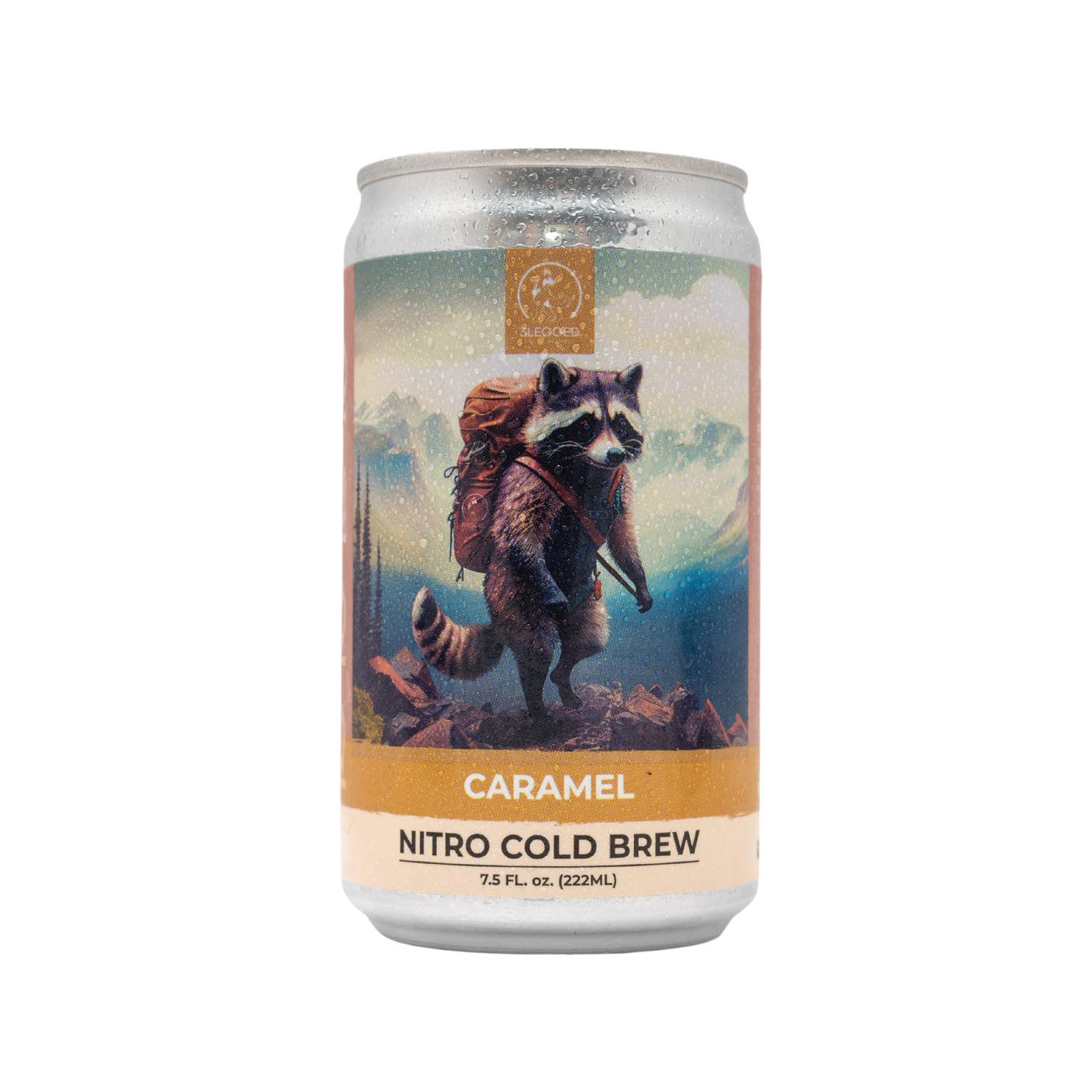 3Legged Coffee Brewery - Wholesale Iced Coffee/Cold Brew - Caramel Nitro Cold Brew Coffee 0-Sugar 0-Dairy