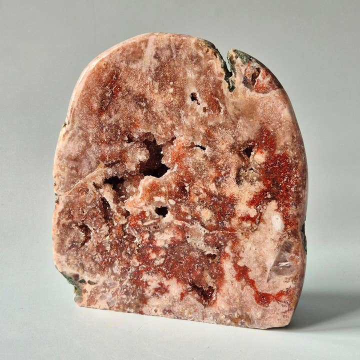 XL A+ Gemma Drusa Ametista Rosa Geode Freeform di 1454 gram Pezzo Unico per la vendita all'ingrosso da parte di Moonlight Gemstones