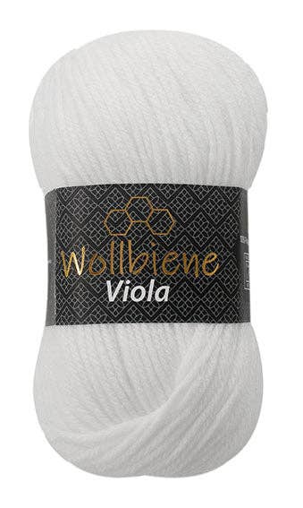 Wollbiene - Wholesale Yarn - Wool Bee Viola 100g Polyacrylic many colors16