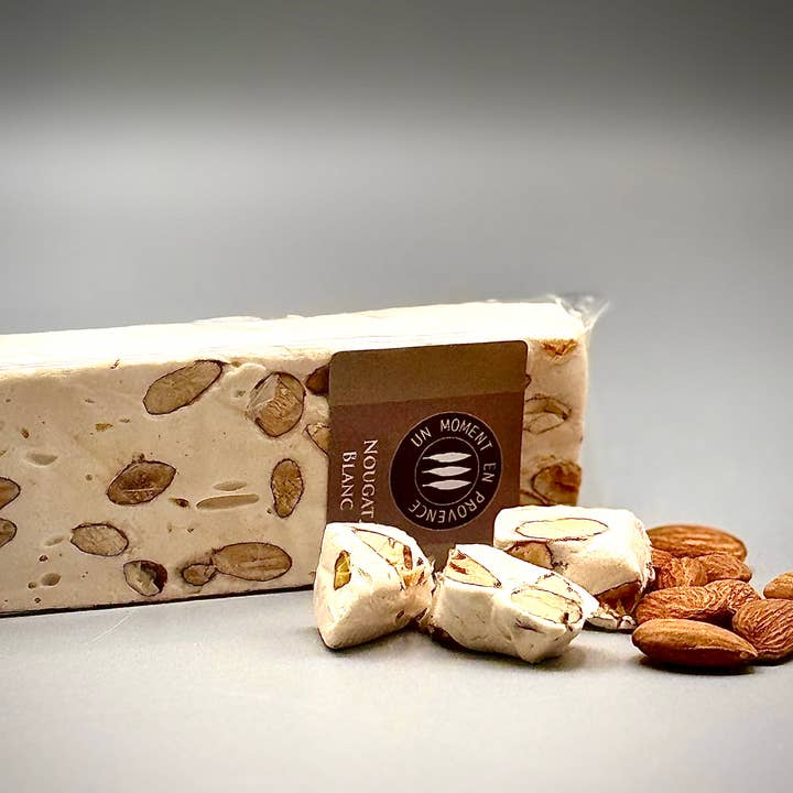 UN MOMENT EN PROVENCE - Wholesale Nougat - Soft White Nougat in 100g 🍯🌰