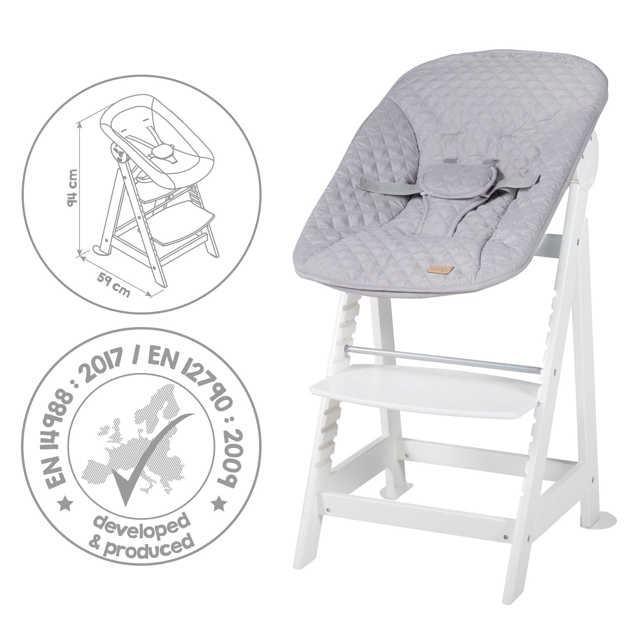 roba kids - Wholesale Highchair - Baby - ROBA 'Born Up' stair high chair, set 2in1, 'Roba Style Grey'16