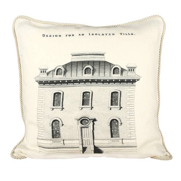 Architektur/ Design für ein abgelegenes Villa-Leinenkissen für den Großhandel von Ox Bow Decor