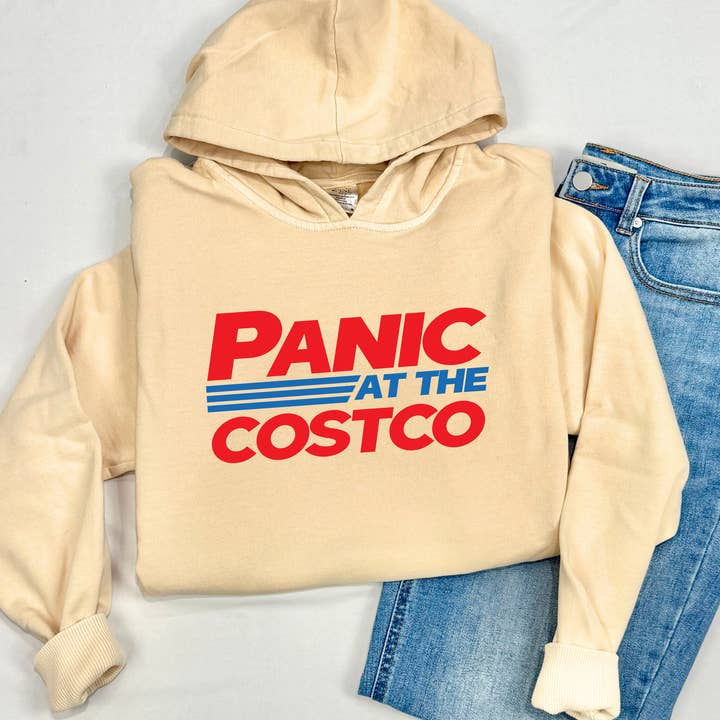 Peak To Pine Designs - Wholesale Hoodie - Women's - Panic at the Costco - Sweatshirt