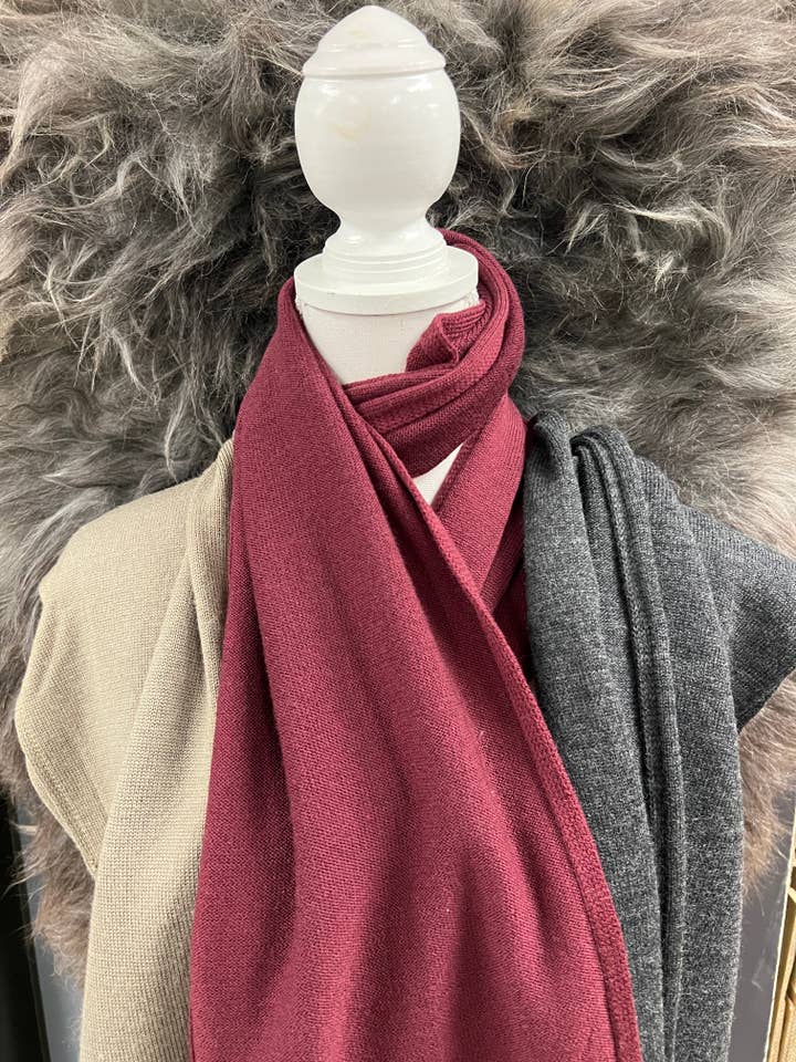 Cachecóis de lã merino por atacado de WeeSkins Holland