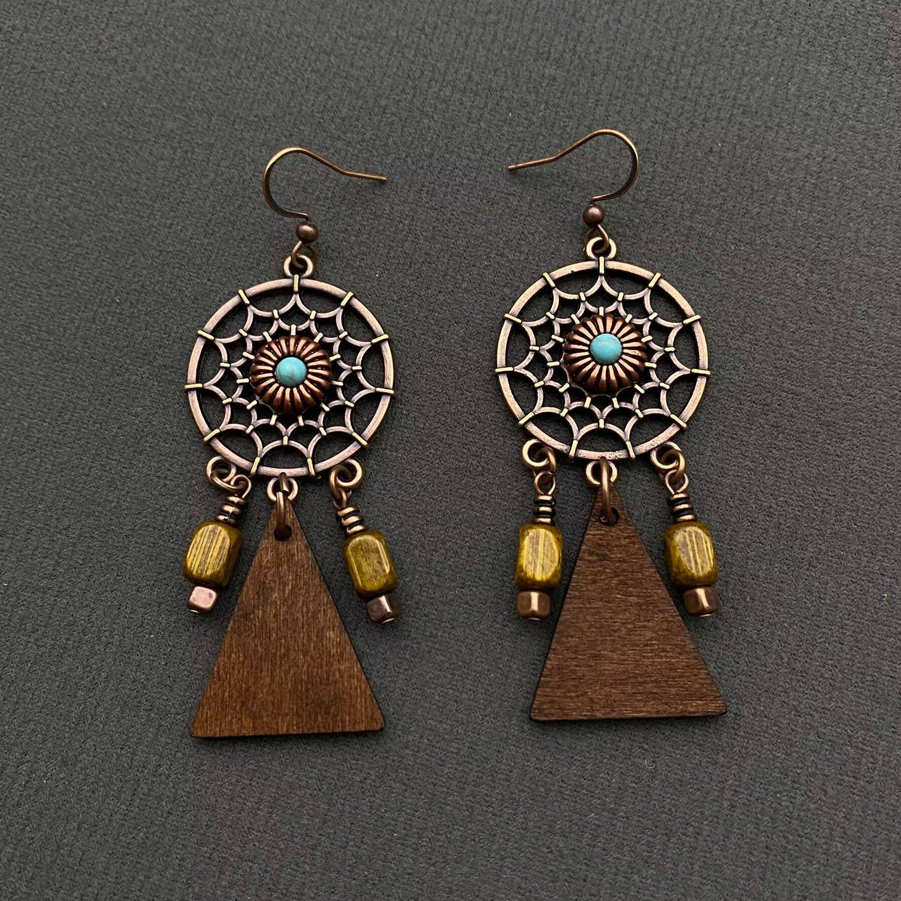 Mio Queena - Wholesale Dangle Earrings - Multiple Styles Vintage Bohemian Dangle Earrings9