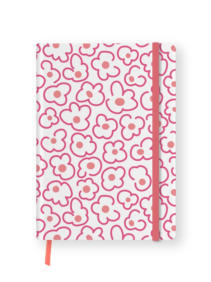 Rosa Blommig oskadad planerare för wholesale av fabooks