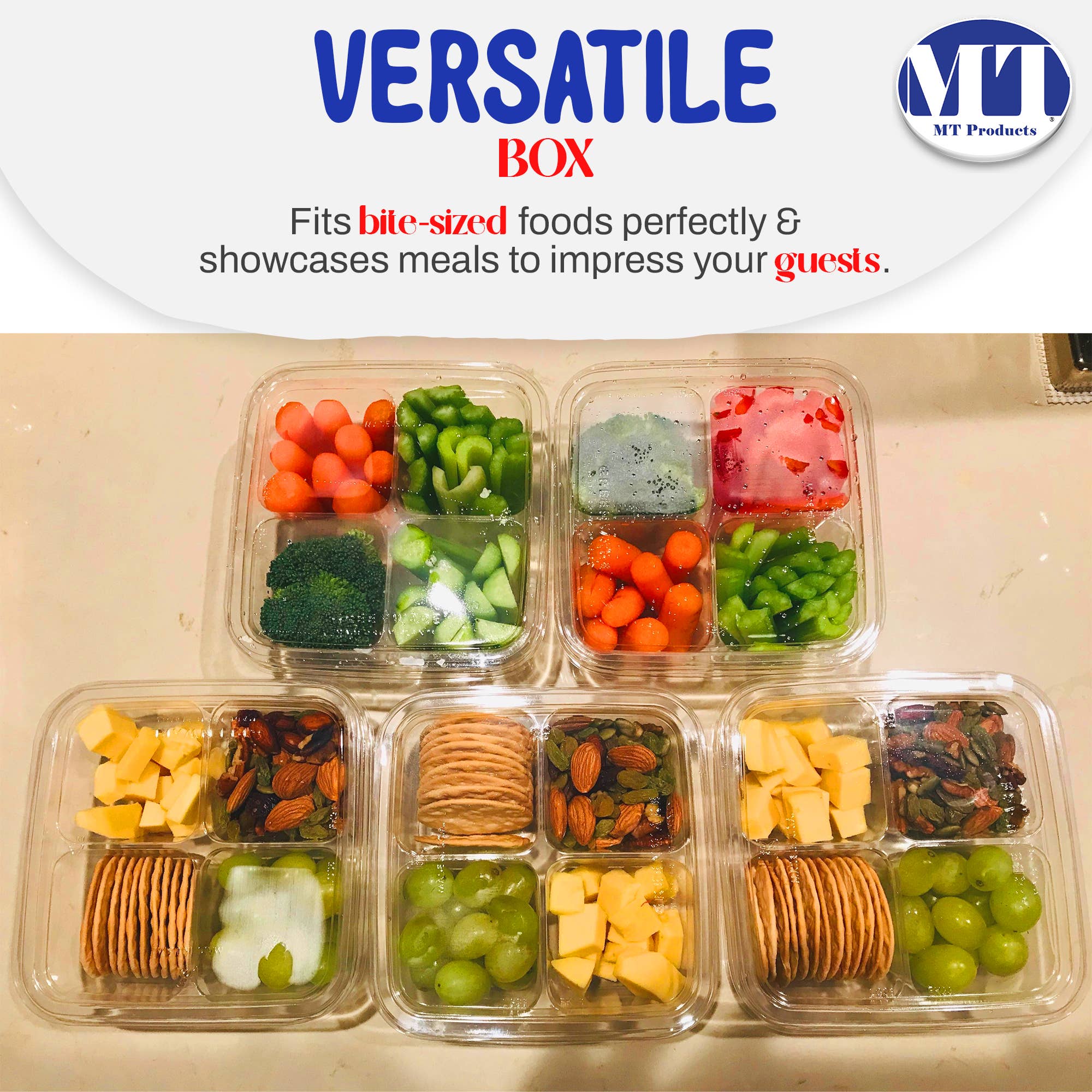MT Products - Wholesale Food Storage Container - MT Products Plastic Bento Box Meal Prep Container6