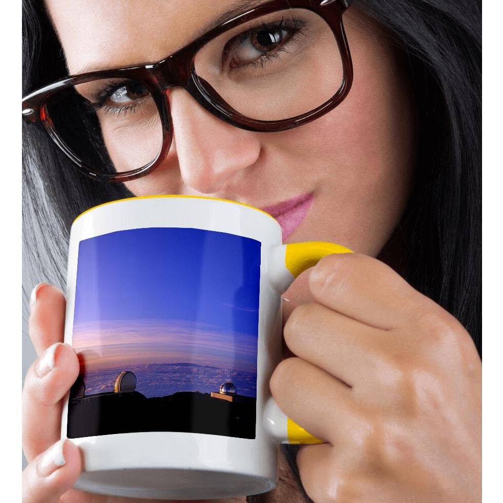 3dRose - Vente Tasse à café - 3dRose, Observatoire de Mauna Kea, Grande Île, Hawaï - US12 MDE0027 - Michael DeFreitas, Tasse1