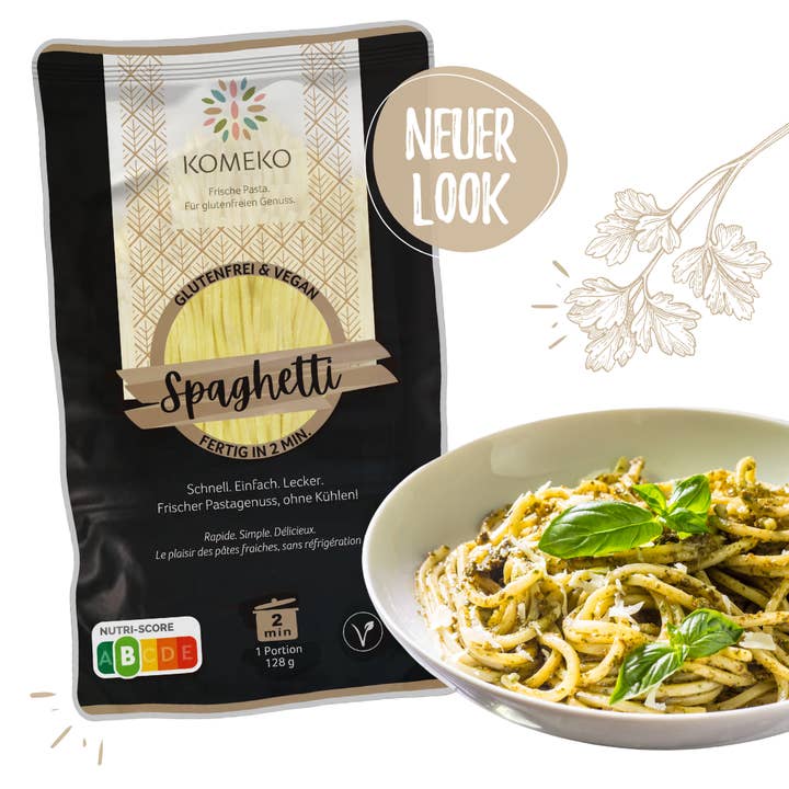 Spaghetti - gluten free, vegan for wholesale by KOMEKO