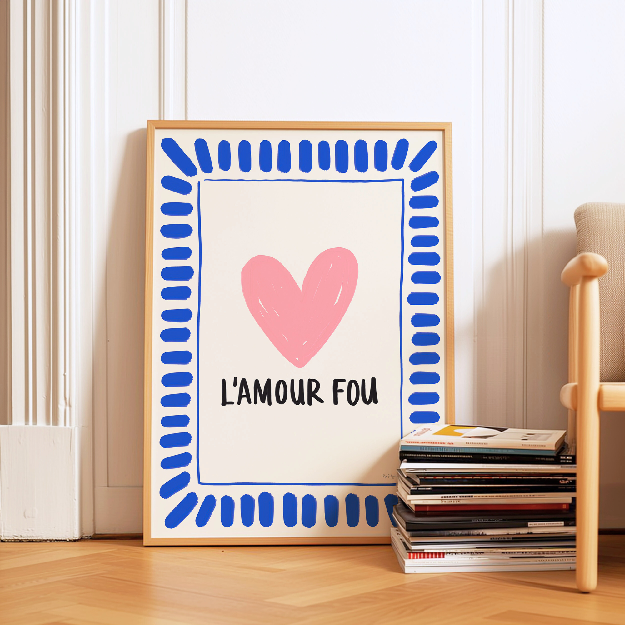 Rio Soléy - Wholesale Art Print - "L’Amour Fou" Art Print – Colourful French Poster4