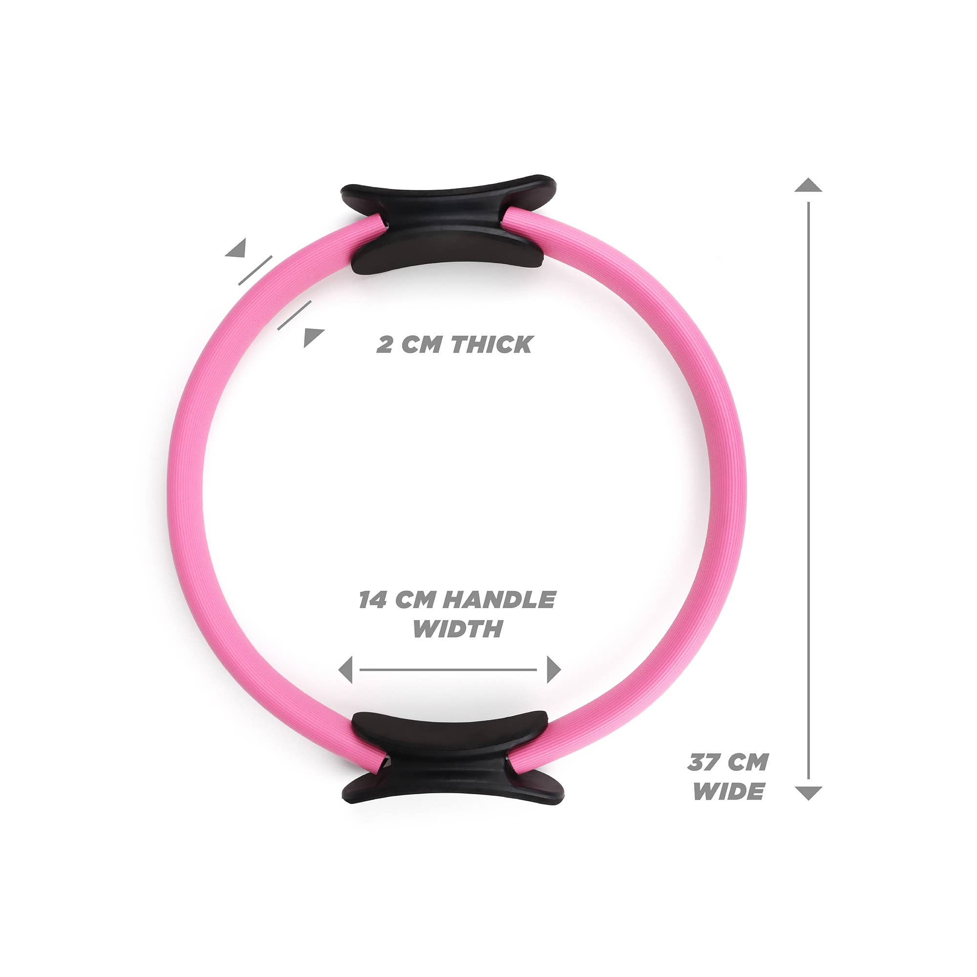 Phoenix Fitness - Wholesale Fitness Equipment - Double Handled Pink Pilates Ring6