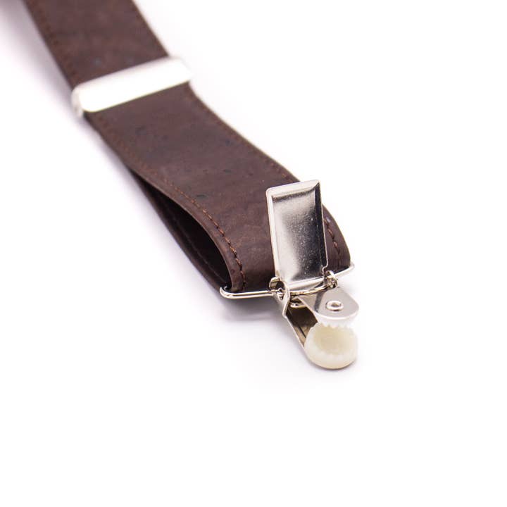 Meninas Bonitas Cork – Großhandel Hosenträger – Herren – Braun Verstellbare Korkriemen Herren HOSENTRÄGER L-542-D