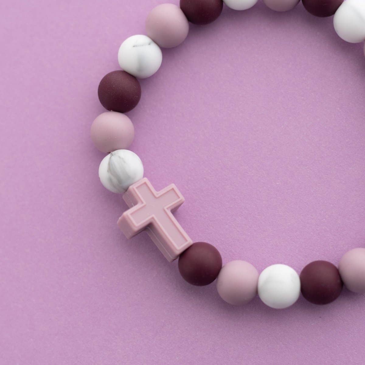 Cara & Co Silicone Craft Supply – Missangas por atacado – Contas de silicone em formato de cruz em oito cores lindas4