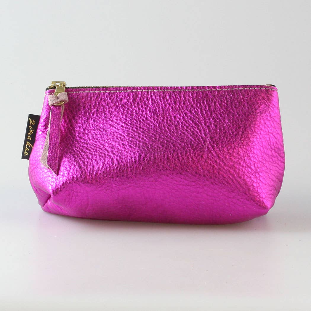 Zina Kao Exclusives – wholesale Make-up/cosmetic bag – The Smaller Metallic Makeup Clutch: 2 sizes! Bardot & Turner26