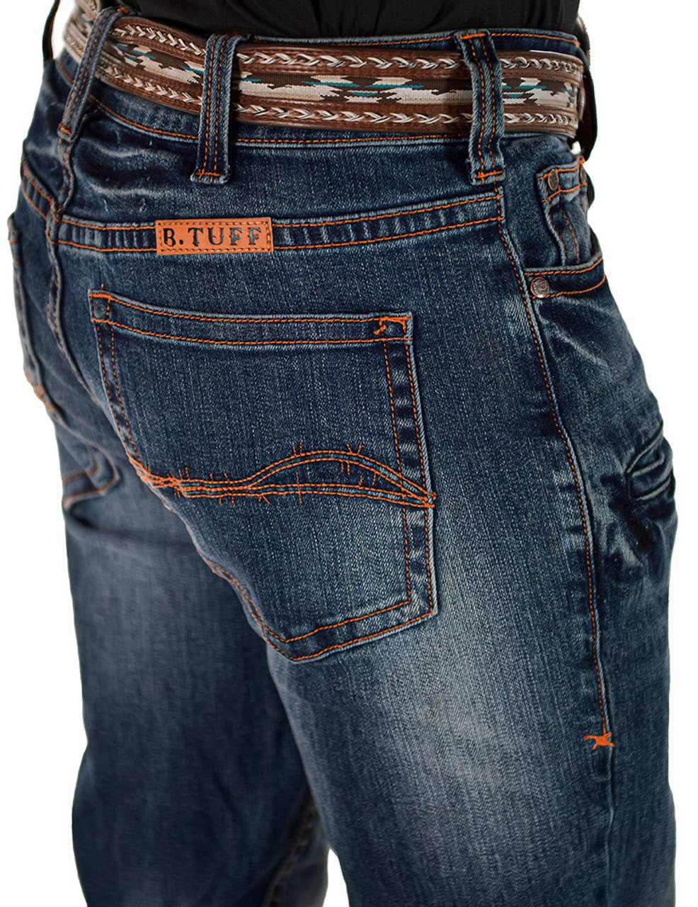 Cowgirl Tuff Co. / B. Tuff Jeans - Venta al por mayor Vaqueros - Hombre - Hombres en llamas5