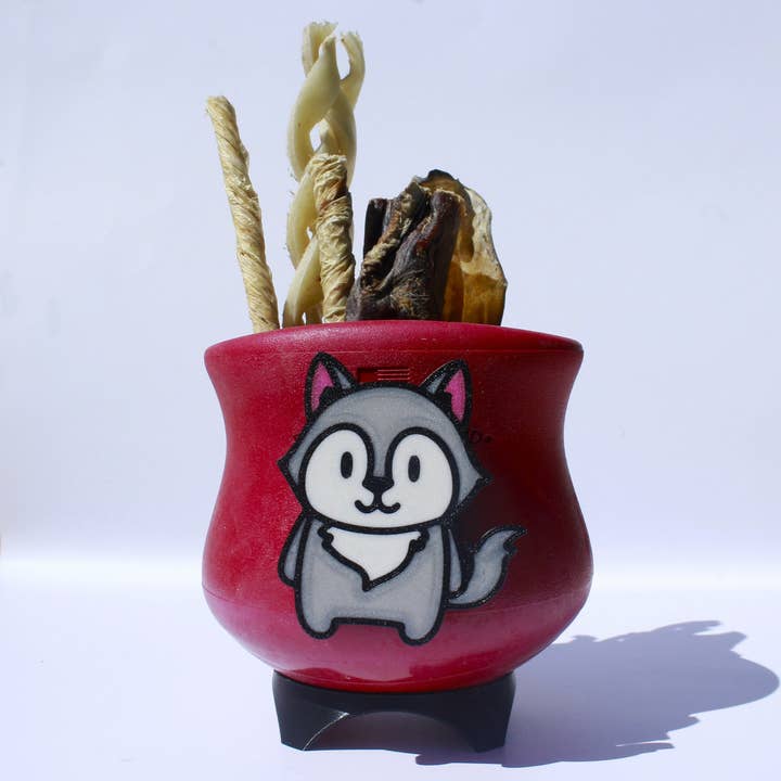 Tappo Zogoflex per giocattolo di arricchimento canino - Lupo per la vendita all'ingrosso da parte di Taniere 3D