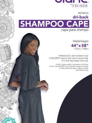 CAPE DE SHAMPOING DRI-BACK 44" X 58" pour la vente par MI Hair Distribution