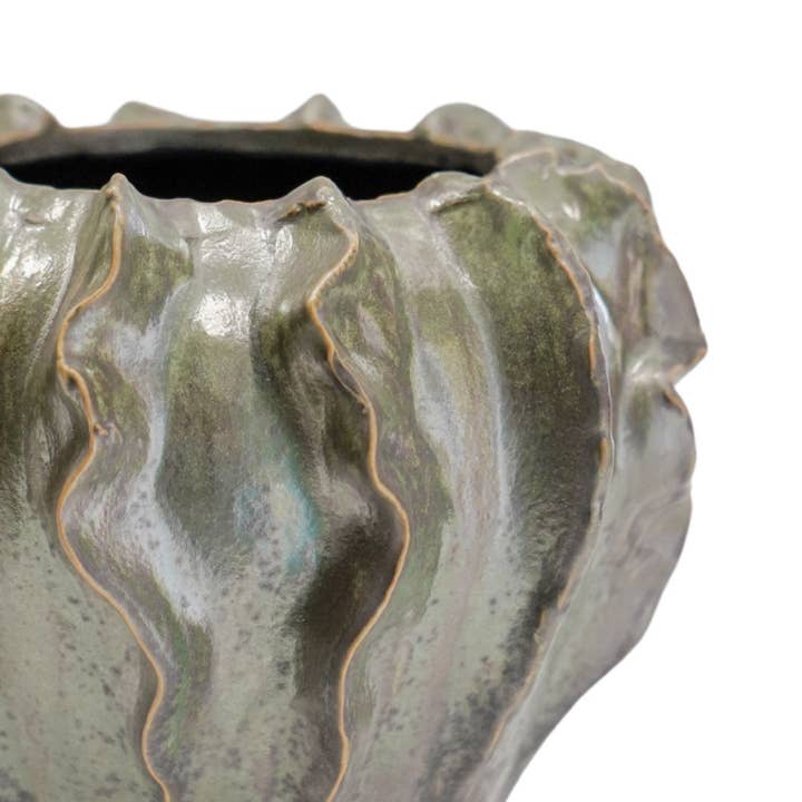 Ivyline - Vendita all'ingrosso Vasi per piante - Fioriera da Interno in Ceramica Corallo Scarlatto